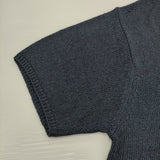 mina perhonen woodland ys8415 チュニック丈ニット 定価66000円 シルク プルオーバー セーター ニット ネイビー レディース ミナペルホネン【中古】6-0806S♪