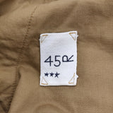 45R/45rpm 春コットンツイードの908みゆきパンツ 定価42900円 サイズ3 パンツ グレー ベージュ レディース フォーティーファイブアールピーエム【中古】6-0804G♪