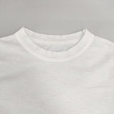 45R/45rpm コットン クルーネック 日本製 サイズ2 半袖Ｔシャツ カットソー ホワイト レディース フォーティーファイブアールピーエム【中古】6-0807S△