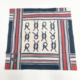 45R/45rpm ロゴ バンダナ スカーフ コン アカ レディース フォーティーファイブアールピーエム【中古】6-0803G◎