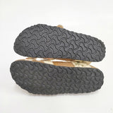 BIRKENSTOCK Papillio 花柄 サイズ24cm サンダル ベージュ レディース ビルケンシュトック【中古】6-0803S◎