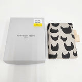 mina perhonen/ほぼ日 新品 anone anone オリジナルサイズ 手帳カバー ベージュ クロ レディース ミナペルホネン/ほぼ日【中古】6-0803G◎