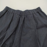 JURGEN LEHL J0161FP402 コットンむら糸平厚手バルーンパンツ 定価42900円 イージー パンツ 26SS ネイビー レディース ヨーガンレール【中古】6-0806G♪