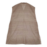 JURGEN LEHL J0152FB822 インド製 カットドビー チュニック 定価63800円 ロングブラウス 25SS ブラウン レディース ヨーガンレール【中古】6-0806S♪