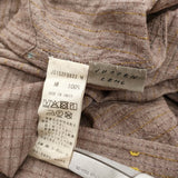 JURGEN LEHL J0152FB822 インド製 カットドビー チュニック 定価63800円 ロングブラウス 25SS ブラウン レディース ヨーガンレール【中古】6-0806S♪