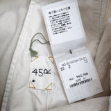45R/45rpm リネンダックの908ペグトップパンツ 定価62700円 パンツ 25SS ベージュ レディース フォーティーファイブアールピーエム【中古】6-0804G♪