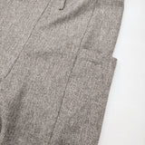 a day in the life UNITED ARROWS ツイードライク オールインワン ヘリンボーン サロペット 25AW ブラウン レディース アデイインザライフ【中古】6-0925T♪