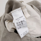 nest Robe リネン襟付きサロペット 定価44000円 01251-1065 オールインワン ツナギ 25SS ベージュ レディース ネストローブ【中古】6-0731S♪