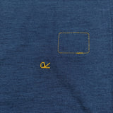 45R/45rpm オールドソルトべタッチプリントの908 45星Tシャツ OLD SALT 半袖Ｔシャツ カットソー ネイビー レディース フォーティーファイブアールピーエム【中古】6-0804S♪