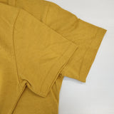 MHL. 595-168550 コットン 無地Tシャツ クルーネック サイズ2 半袖Ｔシャツ カットソー イエロー レディース エムエイチエル【中古】6-0807S△