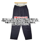 45R/45rpm リップストップの908チーゴパンツ 定価35200円 パンツ ネイビー 濃紺 レディース フォーティーファイブアールピーエム【中古】6-0804G♪