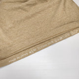 45R/45rpm コットン クルーネック 日本製 サイズ3 半袖Ｔシャツ カットソー ベージュ レディース フォーティーファイブアールピーエム【中古】6-0807S△