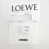 LOEWE TRIFOLD WALLET トライフォールドウォレット アナグラム 三つ折り財布 ブラック レディース ロエベ【中古】6-0901G♪