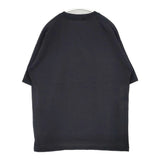 Y's 9.1OZ FLOWER PRINT T コットン クルーネック 定価22000円 サイズ3 半袖Ｔシャツ カットソー ブラック レッド レディース ワイズ/Yohji【中古】6-0807S△