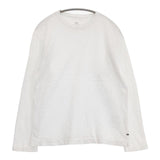 45R/45rpm サイズ3 コットン 無地 長袖Ｔシャツ カットソー ロンＴ ホワイト レディース フォーティーファイブアールピーエム【中古】6-0920M∞