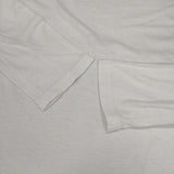 45R/45rpm サイズ3 コットン 無地 長袖Ｔシャツ カットソー ロンＴ ホワイト レディース フォーティーファイブアールピーエム【中古】6-0920M∞