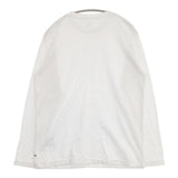 45R/45rpm コットン サイズ3 長袖Ｔシャツ カットソー ロンＴ ホワイト レディース フォーティーファイブアールピーエム【中古】6-0920M∞