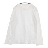 45R/45rpm サイズ3 コットン 長袖Ｔシャツ カットソー ロンＴ ホワイト レディース フォーティーファイブアールピーエム【中古】6-0920M∞