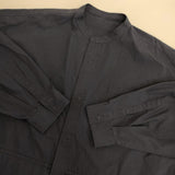 Fresh Service CARGO POCKET UTILITY SHIRT FSW-22SH 146 オーバーサイズ 長袖シャツ ネイビー メンズ フレッシュサービス【中古】6-0924M∞