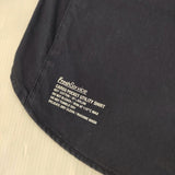 Fresh Service CARGO POCKET UTILITY SHIRT FSW-22SH 146 オーバーサイズ 長袖シャツ ネイビー メンズ フレッシュサービス【中古】6-0924M∞