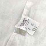 a.depeche コットンリネン ノースリーブワンピース 定価15,070円 Vネック サイズF ワンピース ホワイト レディース アデペシュ【中古】6-0807S△