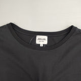 Morris&Sons コットン ノースリーブ フレンチスリーブ 日本製 サイズ0 Ｔシャツ カットソー ブラック レディース モリスアンドサンズ【中古】6-0807S△