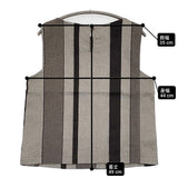 GALERIE VIE コットンリネンストレッチ ボートネックプルオーバー 定価23100円 ブラウス シャツ 23SS ブラック グレー レディース ギャルリーヴィー【中古】6-0811S♪