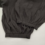 R&D.M.Co- アラジンパンツ ALADDIN GUM PANTS 日本製 コットン イージー パンツ ブラック レディース オールドマンズテーラー【中古】6-0811M♪