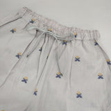 marble sud あじさい JQ Loose PT ジャガードルーズパンツ 花柄 イージーパンツ 定価25300円 パンツ 2024 グレー レディース マーブルシュッド【中古】6-0910M∞
