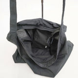 ARTS&SCIENCE Zipper shoulder bag 0222-AB171-0174 コットン ショルダーバッグ ブラック レディース アーツ&サイエンス【中古】6-0729G◎