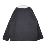 Stand Collar Box ST 0241-U6017-1058 コットンリネン サイズ3 ブラウス シャツ 24SS ブラック レディース【中古】6-0910M∞
