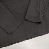 Stand Collar Box ST 0241-U6017-1058 コットンリネン サイズ3 ブラウス シャツ 24SS ブラック レディース【中古】6-0910M∞