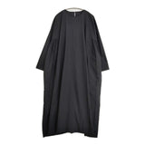 ARTS&SCIENCE 093-L54J-066 サイドギャザー コットンドレス ワンピース ブラック レディース アーツ&サイエンス【中古】6-0920M∞