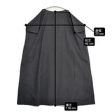 ARTS&SCIENCE 041-L590-060 コットン サイズ1 半袖ドレス ワンピース ブラック レディース アーツ&サイエンス【中古】6-0920S∞