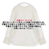 IENA TA/PL ノーカラーブラウス 定価15400円 ブラウス シャツ 24SS オフホワイト レディース イエナ【中古】6-0910M∞
