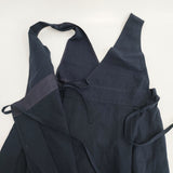 かぐれ コットンヘンプラップワンピース 25SS GAA4-26M004 カシュクール 前後2way ワンピース ネイビー レディース かぐれ/KAGURE【中古】6-0906S◎