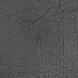Season off ミラクルウェーブ加工 リブTシャツ 日本製 コットン ブラウス ワンポイント刺繍 半袖Ｔシャツ カットソー ネイビー レディース シーズンオフ【中古】6-0807S△