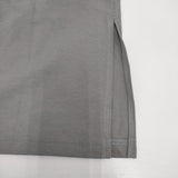 nicholson and nicholson BALLET-SOLID クルーネック サイズ38 ノースリーブ ワンピース グレー レディース ニコルソンアンドニコルソン【中古】6-0810S◎