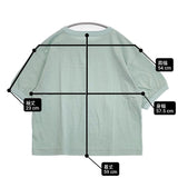 cion コットンリンガーTシャツ フレンチブル 19-09231 半袖Ｔシャツ カットソー ミントグリーン レディース シオン【中古】6-0810S◎