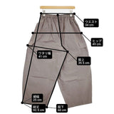TUTIE T.tutie ティードット 高密度コットンカーゴパンツ 0726UT66003 パンツ グレー レディース ツチエ【中古】6-1003G∞