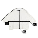 mina perhonen pistachio カシミヤ混 ts8811 サイズ38 カットソー ホワイト レディース ミナペルホネン【中古】6-0810S◎