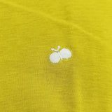mina perhonen promenade ss8631 コットン サイズ36 ノースリーブ カットソー イエロー レディース ミナペルホネン【中古】6-0810S◎