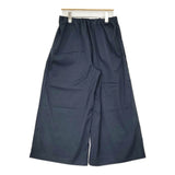 MARECHAL TERRE ウエストギャザーワイドパンツ サイズ3 定価16500円 イージー パンツ 26SS ネイビー レディース マルシャルテル【中古】6-0811G♪