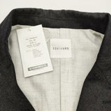 Toujours ダブルブレステッドジャケット 定価121000円 YM43KJ01 テーラードジャケット 25AW チャコールグレー レディース トゥジュー【中古】6-0814T♪