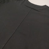 中川政七商店 強撚綿のプルオーバー 七分袖 定価8470円 Ｔシャツ カットソー 黒 ブラック レディース 中川政七商店【中古】6-0811S♪