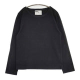 MHL. コットン プルオーバー 595-9169505 長袖Ｔシャツ カットソー ロンＴ ブラック レディース エムエイチエル【中古】6-1003M∞