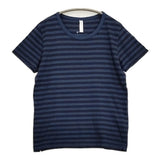 prit コットン ボーダー サイズ1 半袖Ｔシャツ カットソー ネイビー ブラック レディース プリット【中古】6-0810S◎