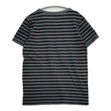 prit コットン ボーダー サイズ1 半袖Ｔシャツ カットソー グレー ブラック レディース プリット【中古】6-0810S◎