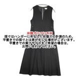 green label relaxing 新品 キーネック ワンピース 定価14300円 ワンピース ブラック レディース グリーンレーベルリラクシング【中古】6-1004M∞