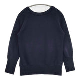 gasa grue コットン トレーナー スウェット ネイビー レディース ガサグルー【中古】6-1004M∞